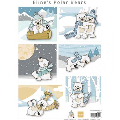 Marianne Design Ausschneidebogen - Eline's Polar Bears